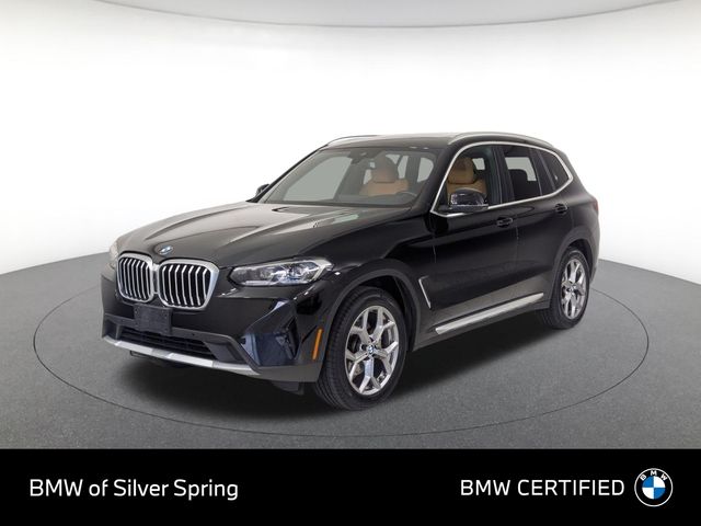 Jet Black 2024 BMW X3 xDrive30i AWD SUV / Crossover All-Wheel Drive 8-Speed Automatic