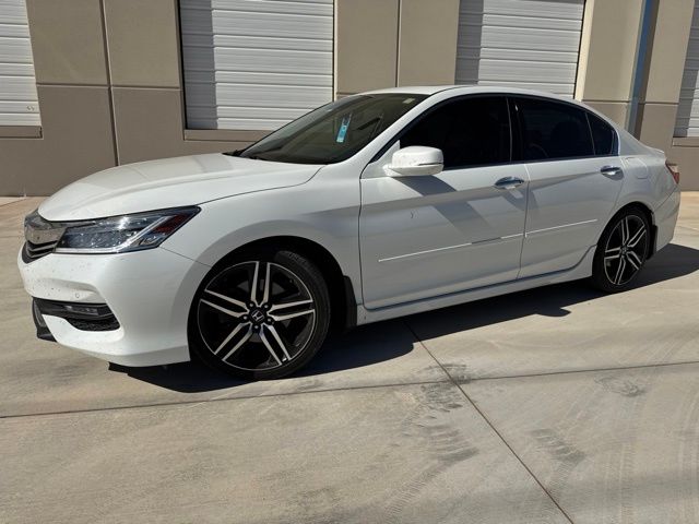 White 2017 Honda Accord Sedan 6-Speed Automatic