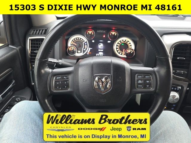 2017 Ram 1500 Night - Brilliant Black Crystal Pearlcoat exterior view 17