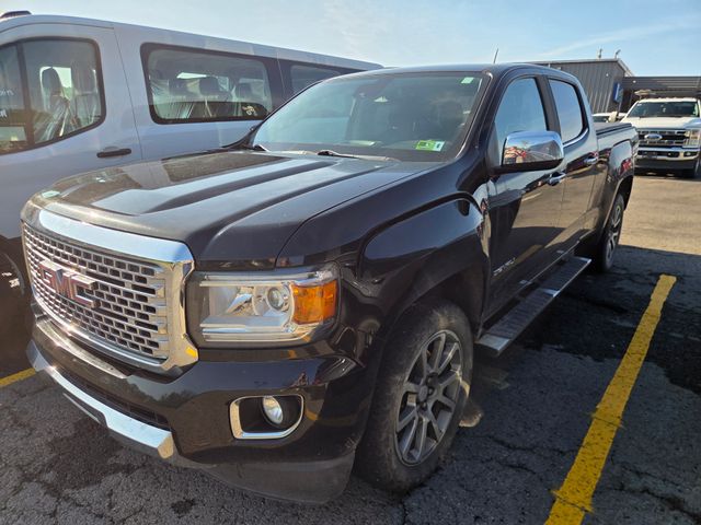Black 2018 GMC Canyon Denali Crew Cab 4WD Pickup Truck Four-Wheel Drive 8-Speed Automatic