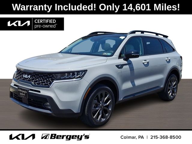 Wolf Gray 2023 Kia Sorento X-Line EX AWD SUV / Crossover All-Wheel Drive 8-Speed Dual Clutch