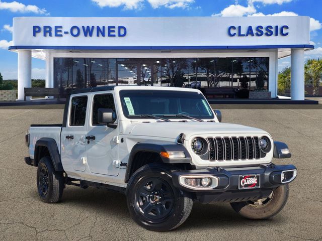 2025 Jeep Gladiator Sport White at Legacy Ford