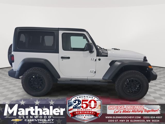 Bright White Clearcoat 2021 Jeep Wrangler SUV / Crossover Four-Wheel Drive 8-Speed Automatic