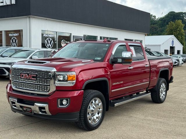 Red Quartz Tintcoat 2018 GMC Sierra 2500HD Pickup Truck Four-Wheel Drive 6-Speed Automatic