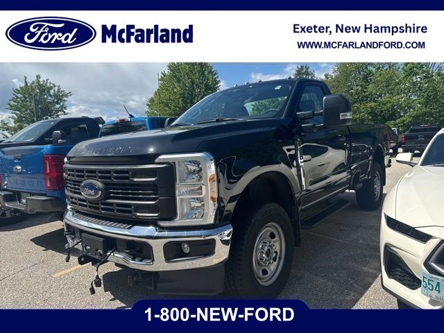 Black Metallic 2023 Ford F-350 Super Duty XL LB 4WD Pickup Truck Four-Wheel Drive Automatic