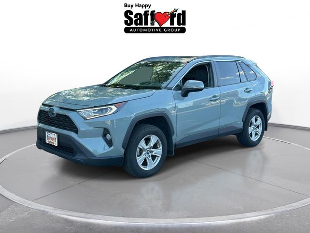 Lunar Rock 2019 Toyota RAV4 Hybrid SUV / Crossover All-Wheel Drive Continuously Variable Transmission