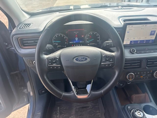2024 Azure Gray Metallic Ford Maverick Lariat AWD Truck