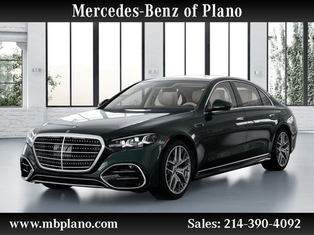 Emerald Green Metallic 2027 Mercedes-Benz S-Class Sedan All-Wheel Drive 9-Speed Automatic