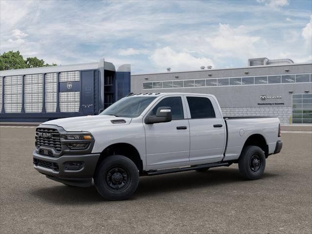 Bright White Clearcoat 2026 RAM 2500 Tradesman Crew Cab 4WD Pickup Truck Four-Wheel Drive 8-Speed Automatic