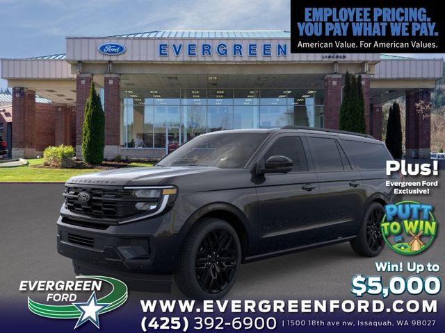 Agate Black Metallic 2026 Ford Expedition MAX Platinum 4WD SUV / Crossover Four-Wheel Drive Automatic