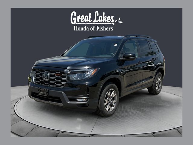Crystal Black Pearl 2023 Honda Passport TrailSport AWD SUV / Crossover All-Wheel Drive 9-Speed Automatic