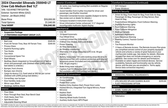 Used 2024 Chevrolet Silverado 2500HD For Sale in Grove City, OH