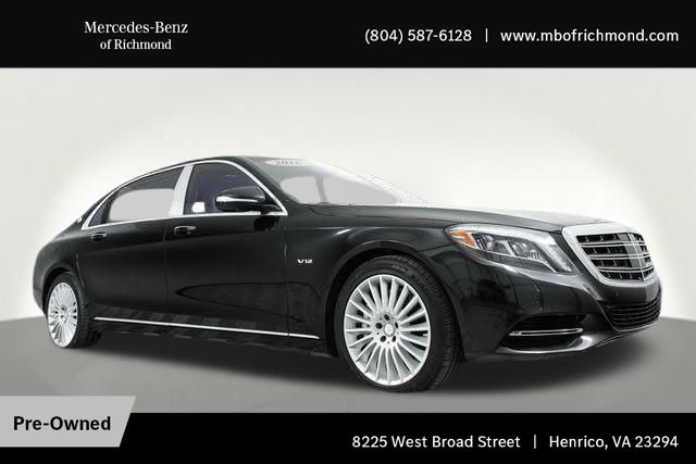 Obsidian Black Metallic 2016 Mercedes-Benz S-Class Sedan Rear-Wheel Drive 7-Speed Automatic