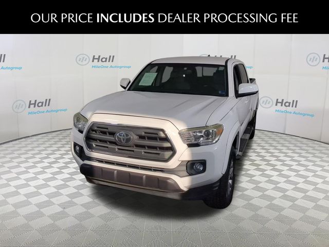 Super White 2019 Toyota Tacoma Pickup Truck 4X2 6-Speed Automatic