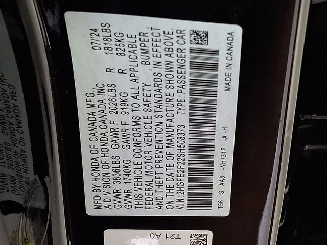 Used 2025 Honda Civic Sedan