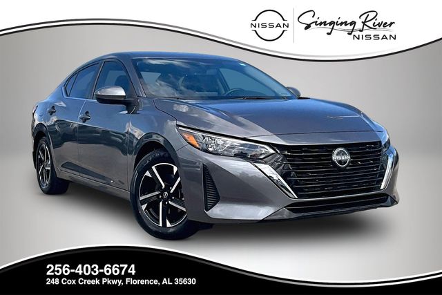 Gray (Gun Metallic) 2024 Nissan Sentra SV FWD Sedan Front-Wheel Drive Continuously Variable Transmission