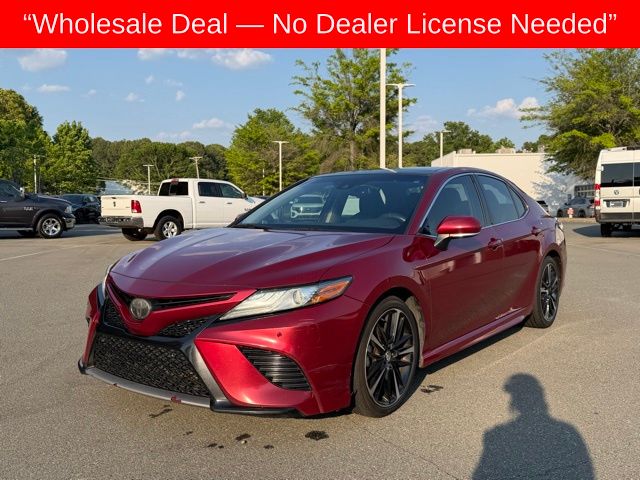 Pearl 2018 Toyota Camry XSE Sedan Front-Wheel Drive 8-Speed Automatic
