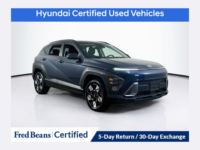Denim Blue Pearl 2024 Hyundai Kona SUV / Crossover All-Wheel Drive Continuously Variable Transmission