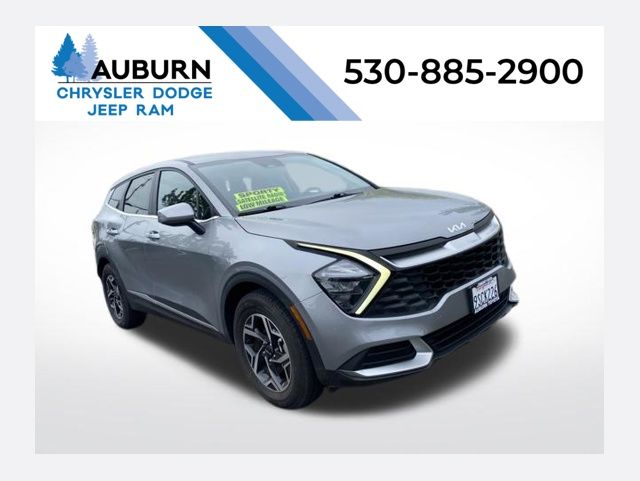 Steel Gray 2023 Kia Sportage SUV / Crossover Front-Wheel Drive 8-Speed Automatic