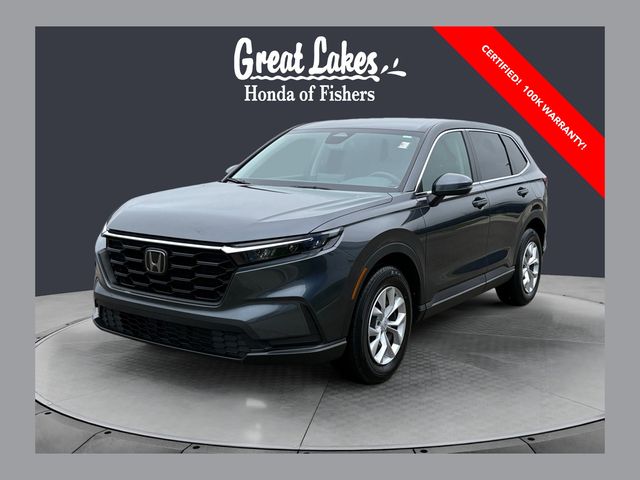 Meteorite Gray Metallic 2025 Honda CR-V LX AWD SUV / Crossover All-Wheel Drive Continuously Variable Transmission