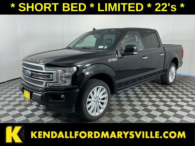 Shadow Black 2018 Ford F-150 Pickup Truck Four-Wheel Drive Automatic