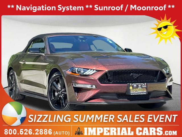 Iconic Silver Metallic 2022 Ford Mustang Convertible Rear-Wheel Drive Automatic