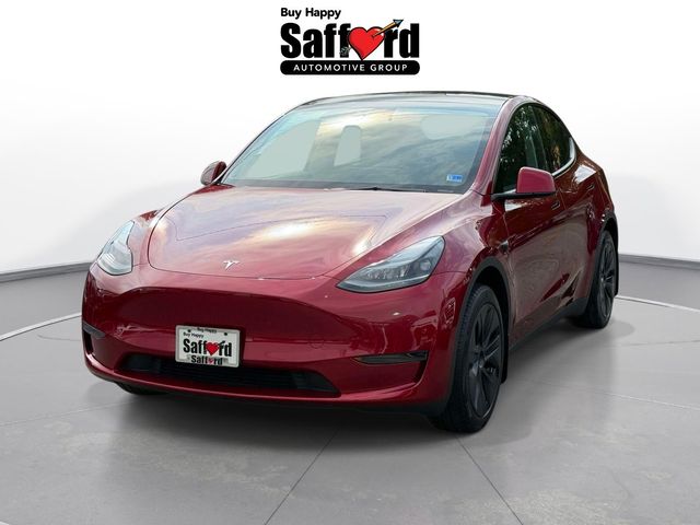 Ultra Red 2024 Tesla Model Y SUV / Crossover Rear-Wheel Drive 1-Speed Automatic