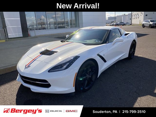Arctic White 2019 Chevrolet Corvette Stingray 1LT Coupe RWD Coupe Rear-Wheel Drive 8-Speed Automatic