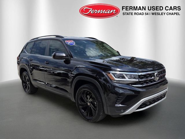 Black 2022 Volkswagen Atlas SUV / Crossover Front-Wheel Drive 8-Speed Automatic