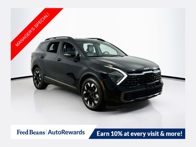 Ebony Black 2024 Kia Sportage SUV / Crossover All-Wheel Drive 8-Speed Automatic