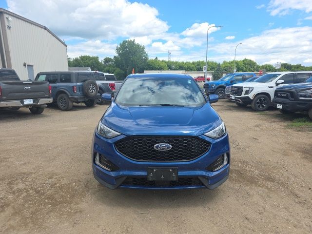 2021 Blue Metallic Ford Edge ST Line AWD SUV
