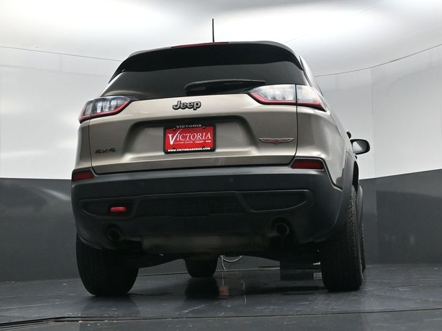 2020 Jeep Cherokee Trailhawk Beige at DeMontrond Automotive Group