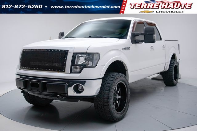 White Platinum Clearcoat Metallic 2013 Ford F-150 Pickup Truck Four-Wheel Drive 6-Speed Automatic