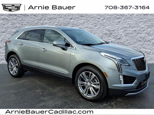 Argent Silver Metallic 2023 Cadillac XT5 Premium Luxury AWD SUV / Crossover Four-Wheel Drive 9-Speed Automatic