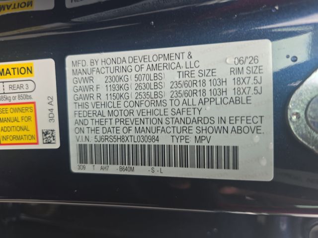 Used 2026 Honda CR-V Hybrid SUV