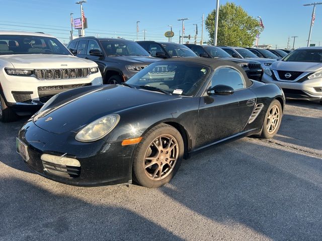 Black 2005 Porsche Boxster Base Convertible Rear-Wheel Drive 5-Speed Automatic