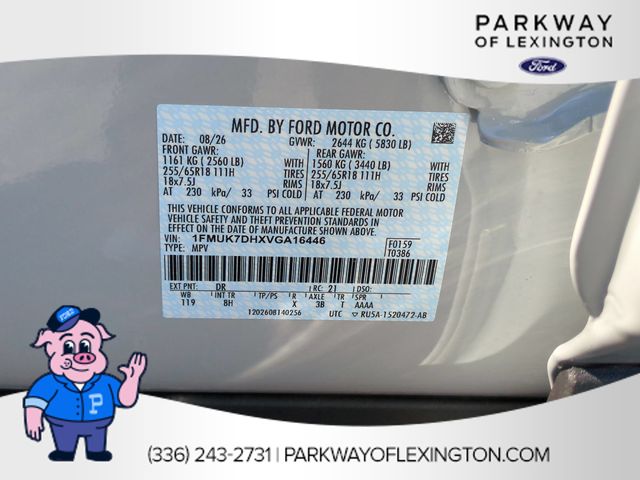 New 2027 White Ford Active image 36