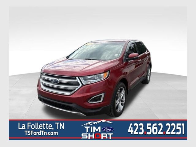 Ruby Red Metallic 2015 Ford Edge SUV / Crossover Front-Wheel Drive 6-Speed Automatic