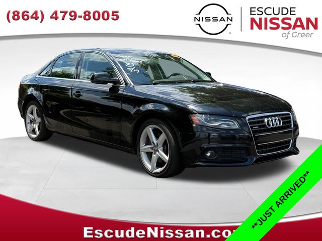 Brilliant Black 2011 Audi A4 2.0T quattro Premium Plus AWD Sedan All-Wheel Drive 6-Speed Manual
