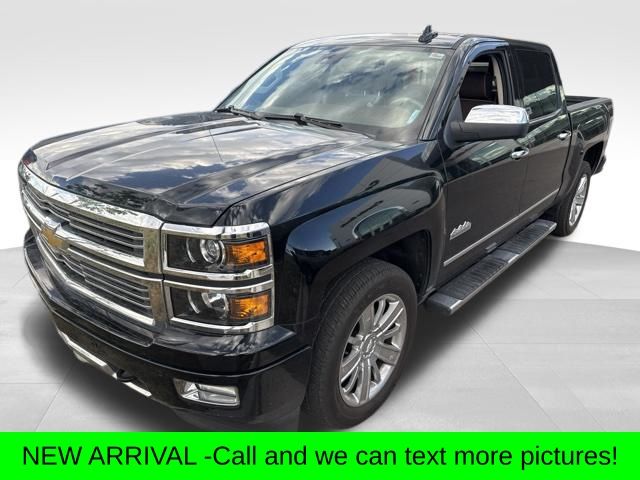 Black 2015 Chevrolet Silverado 1500 Pickup Truck Four-Wheel Drive 8-Speed Automatic Overdrive