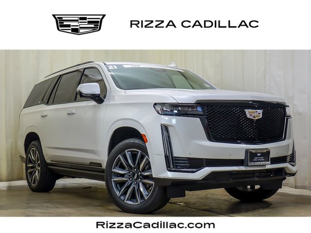 Crystal White 2021 Cadillac Escalade Sport Platinum AWD SUV / Crossover Four-Wheel Drive