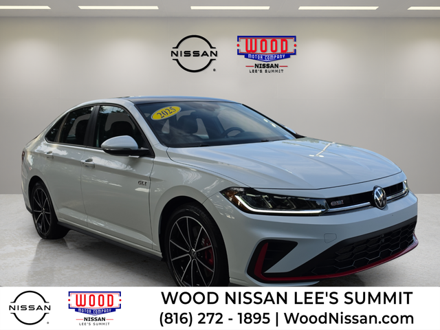White 2025 Volkswagen Jetta GLI Sedan Front-Wheel Drive Automatic