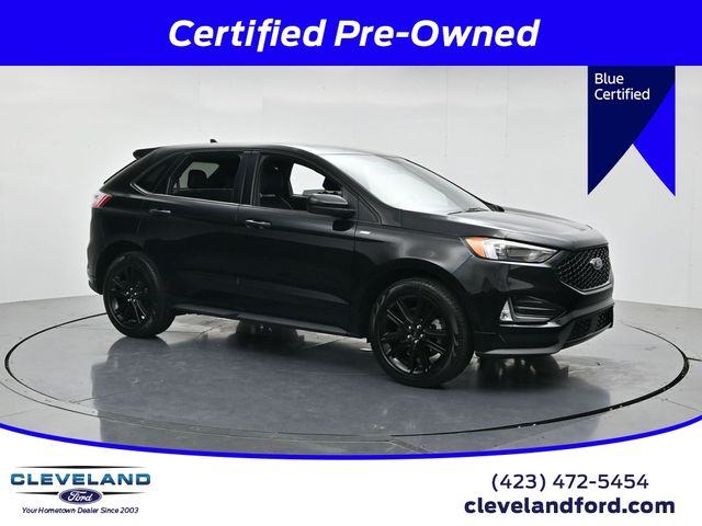 Black Metallic 2024 Ford Edge SUV / Crossover All-Wheel Drive 8-Speed Automatic