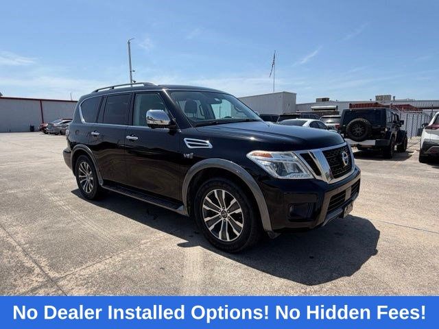 2020 Nissan Armada SL Black at South Houston Nissan
