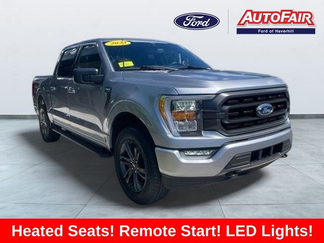 Iconic Silver Metallic 2023 Ford F-150 Pickup Truck Four-Wheel Drive Automatic