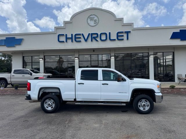 Summit White 2019 GMC Sierra 2500HD Pickup Truck Four-Wheel Drive 6-Speed Automatic Overdrive