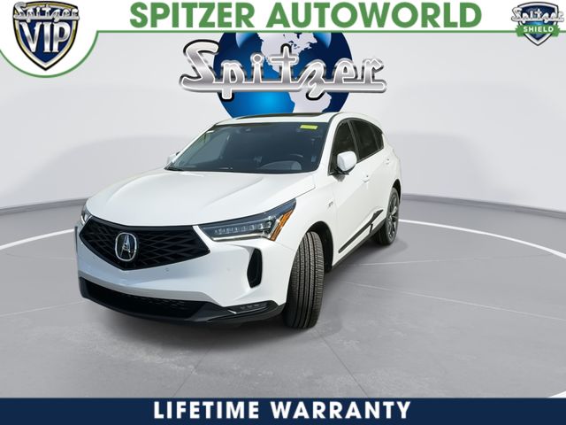 2026 Acura RDX A-Spec Package Silver at Spitzer Acura