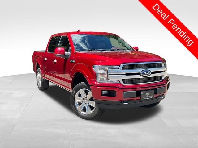 Ruby Red Metallic Tinted Clearcoat 2019 Ford F-150 Pickup Truck Four-Wheel Drive Automatic