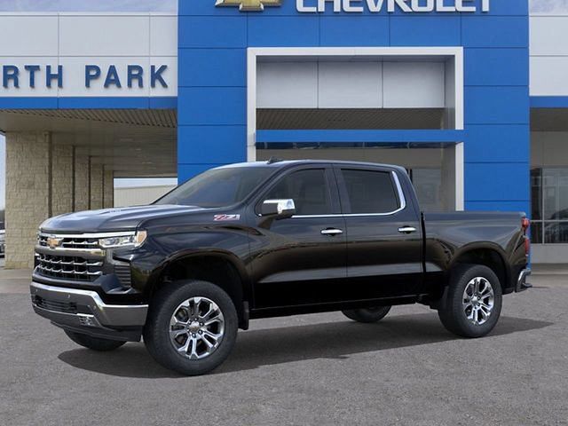 Black 2026 Chevrolet Silverado 1500 Pickup Truck Four-Wheel Drive Automatic