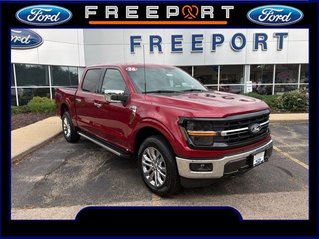Ruby Red Metallic 2026 Ford F-150 Pickup Truck Four-Wheel Drive Automatic